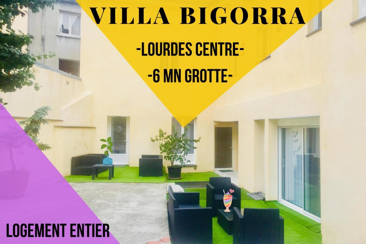 Villa Bigorra Lourdes Centre Le Sanctuaire La Grotte , Parking Exterior foto